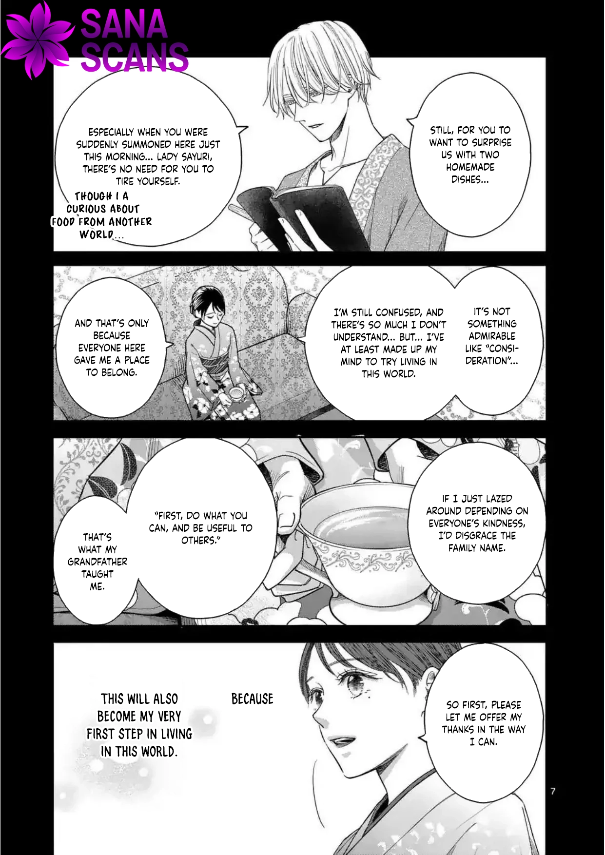 Got summoned to another world by accident, so I’ll just make Japanese sweets. Chapter 2 Page 7
